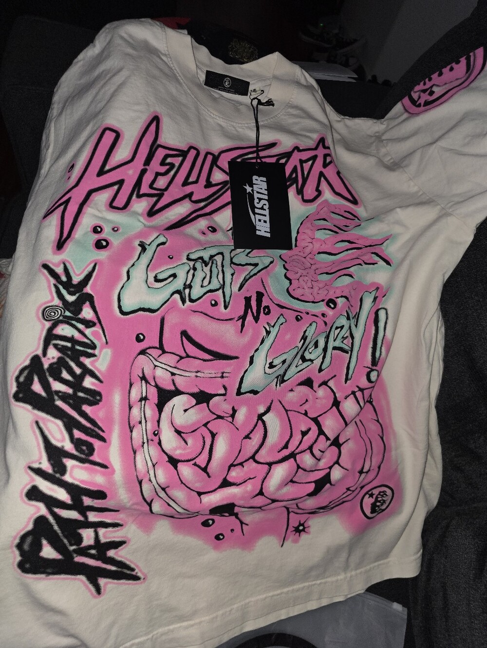 Hellstar - No Guts No Glory T-SHIRT. Sz XL. New